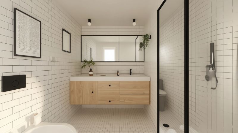 Floating Vanity and Shower