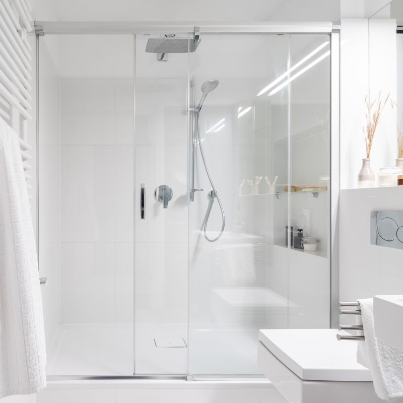 Minimalist Shower Enclosures